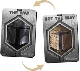 Star Wars - The Mandalorian Double Sided Dishwasher Magnet - Silver