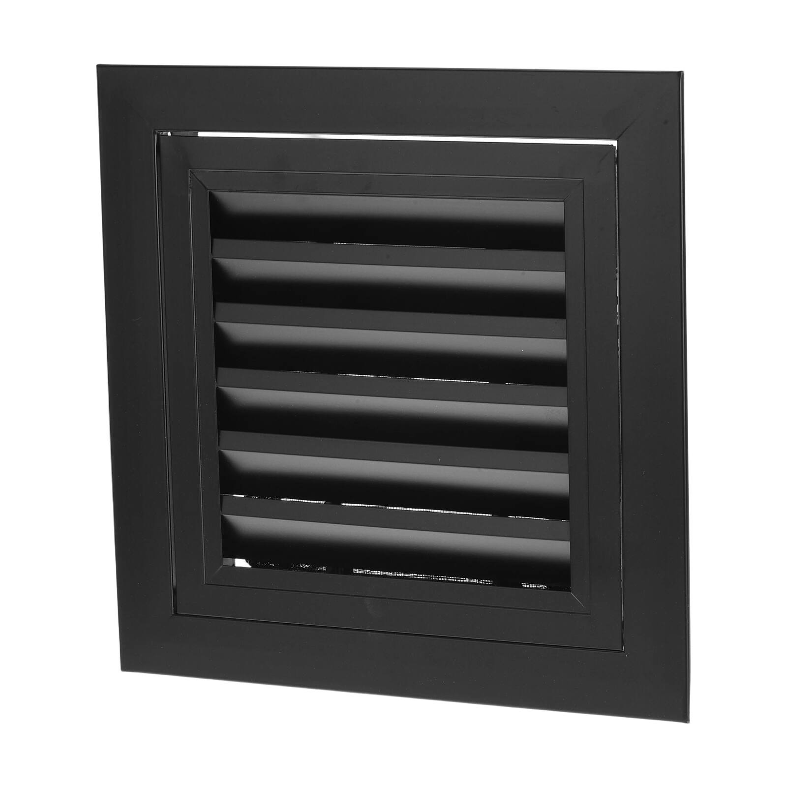 Front. Unique Bargains - 8" x 8" Return Air Vent Cover, Aluminum Alloy Linear Bar Removable Grille with Mesh Filter for HVAC System - White.