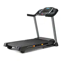 NordicTrack - T 6.5 S; Treadmill for Running and Walking with 5” Display and SpaceSaver Design - Black - Front_Zoom