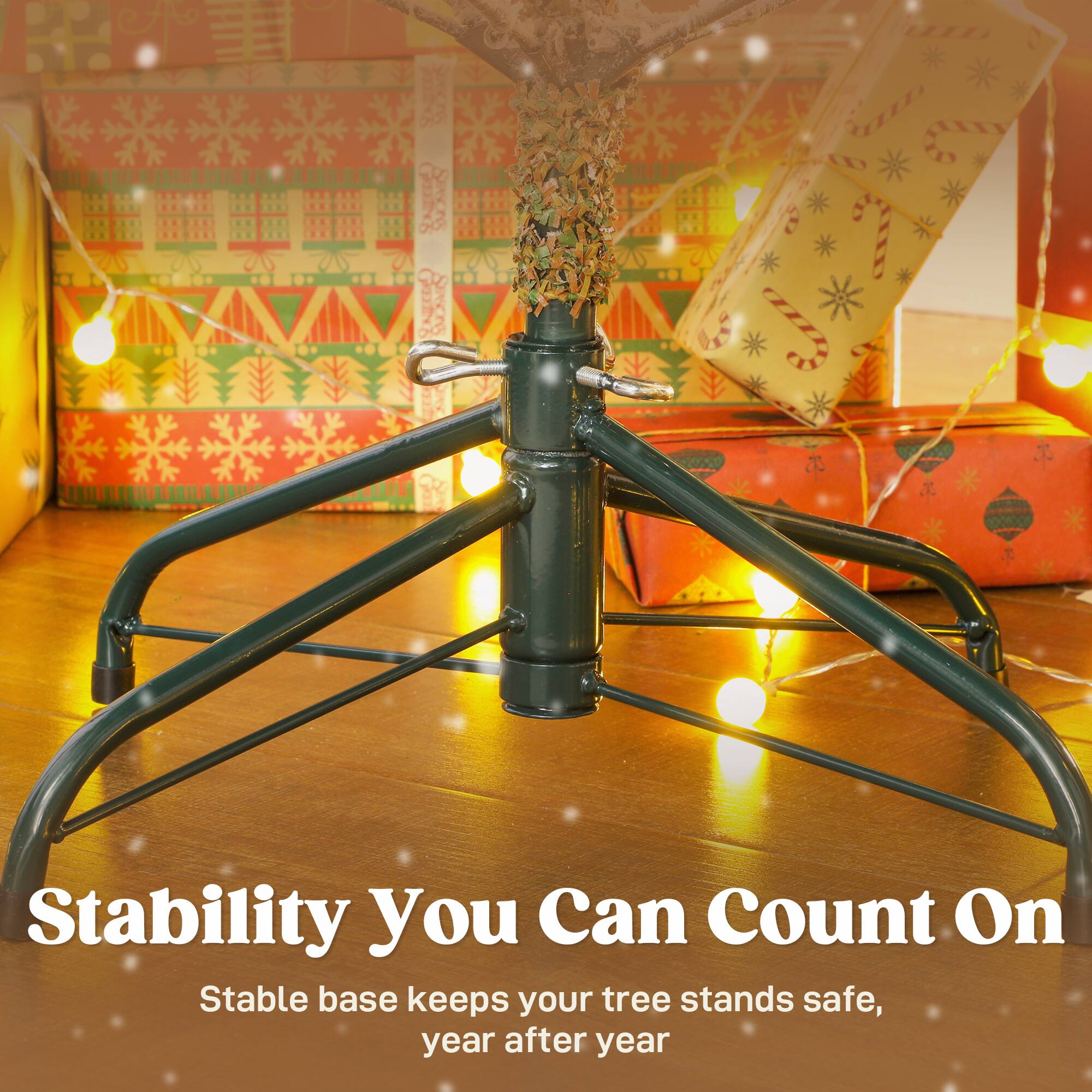 Stability You Can Count On

Stable base keeps your tree stands safe, year after year