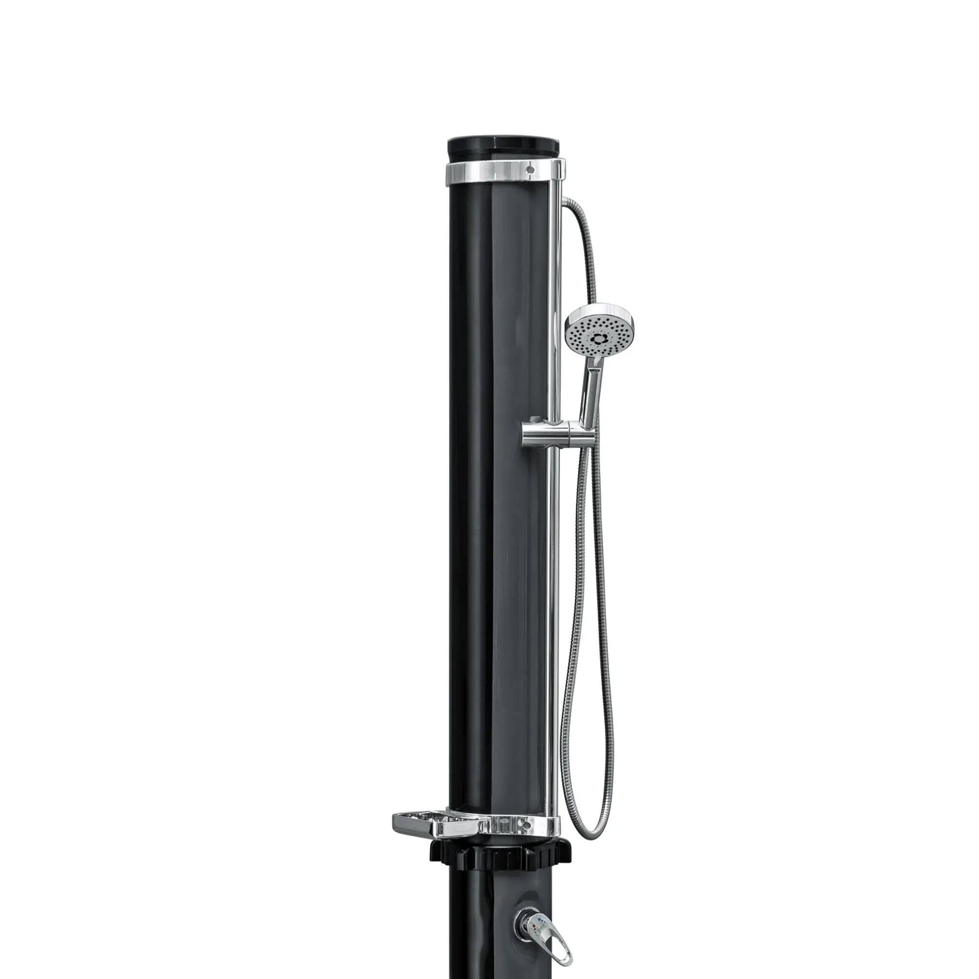 Alt View 6. Bestway - Bestway SolarFlow 9.2 Gallon Solar Heat Outdoor Shower with Adjustable Settings - Gray.