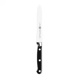 ZWILLING - Professional "S" 5-inch Serrated Utility Knife - Stainless Steel