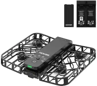HOVERAir - X1 Self-Flying Camera Drone Combo - Black