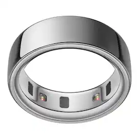 Oura - Ring 4 - Smart Ring - Size Before You Buy with OR4 Sizing Kit - Size 8 - Silver - (2024)