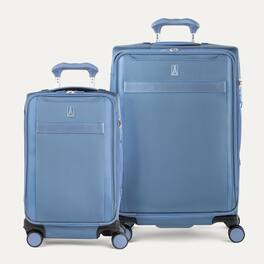 Travelpro - Versapack + Softside Carry-On & Medium Spinner Luggage Set - Elemental Blue