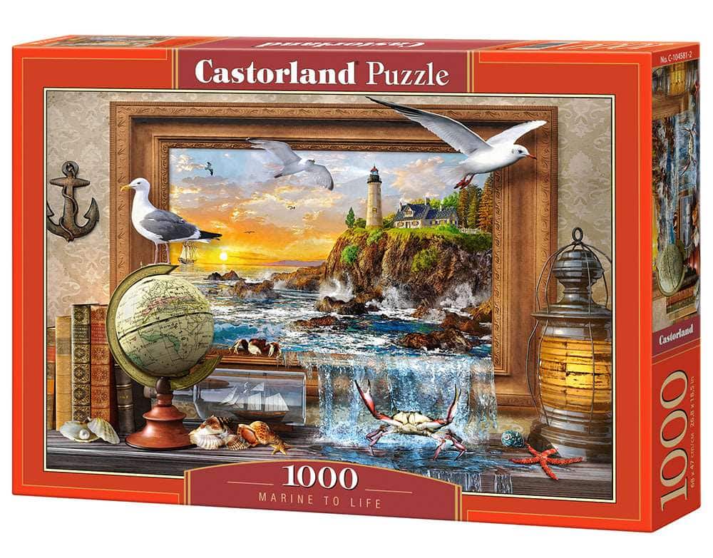 1000 Piece Jigsaw Puzzle, Marine to Life, Adult Puzzle, Castorland C-104581-2 - Red price history on PriceWatchPro