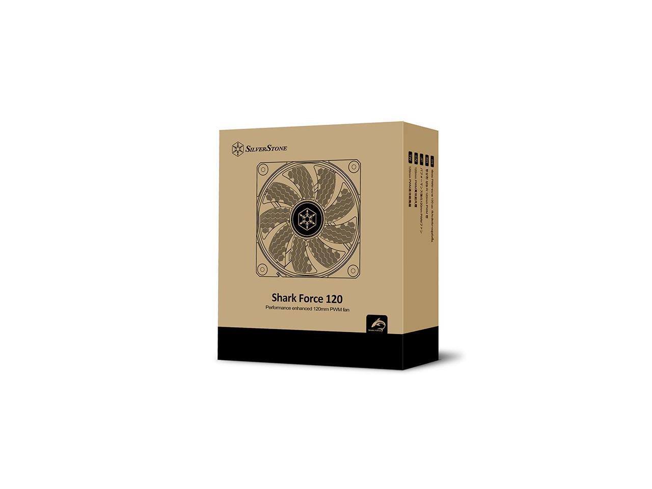 SILVERSTONE  
i : | .U. 18GPN  
P : Shark Force 120 Performance enhanced 120mm PWM fan