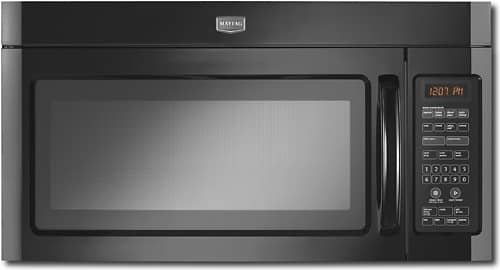Maytag - 2.0 Cu. Ft. Over-the-Range Microwave - Black-Front_Standard 