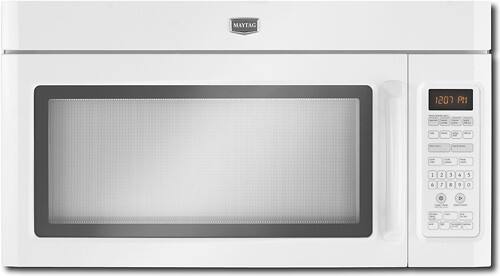 over the range microwave with wideglide tray