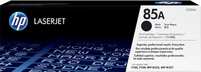 Front. HP - 85A Toner Cartridge - Black.