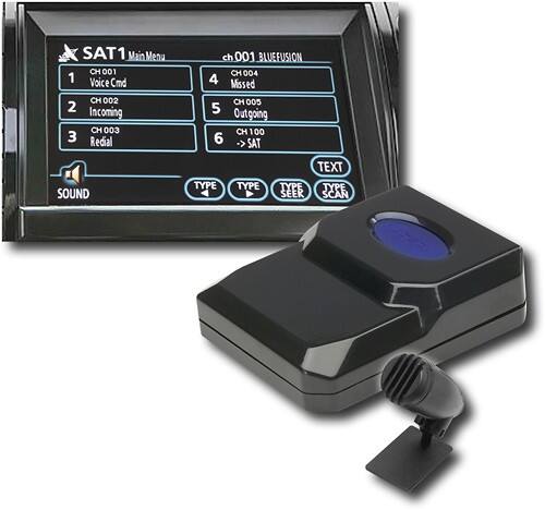 Front Standard. Scosche - BlueFusion Bluetooth Car Kit for Most 2004 and Later Toyota Vehicles (Basic Install Included).