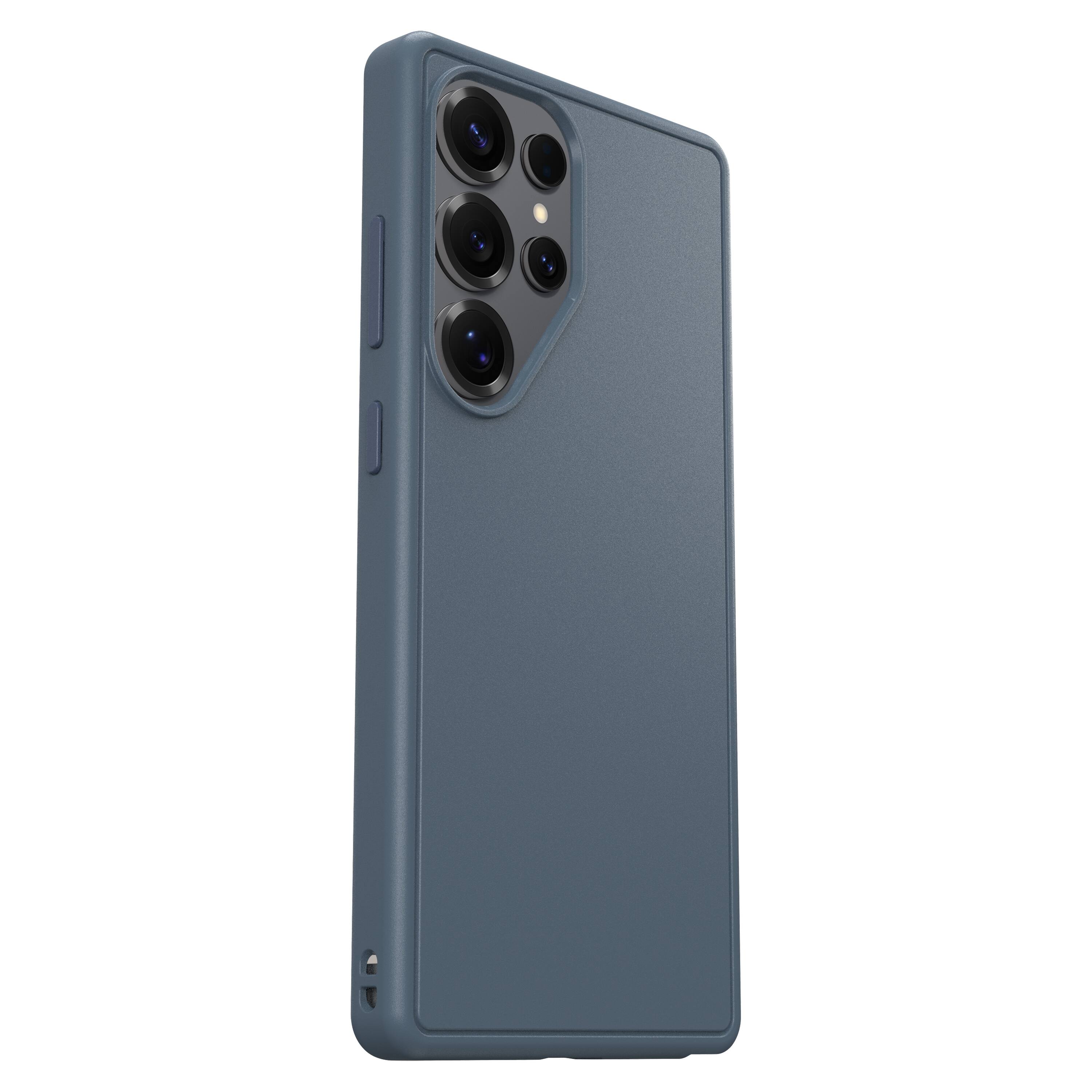 Left. OtterBox - Symmetry Series Hard Shell with Magnets for Samsung Galaxy S25 Ultra - Baby Blue Jeans.