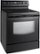 Angle. Samsung - 5.9 Cu. Ft. Self-Cleaning Freestanding Electric Range - Black.