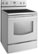 Angle Zoom. Samsung - 30" Self-Cleaning Freestanding Electric Range - White.
