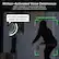 Motion-Activated Voice Deterrence: When enabled, a voice prompt plays to alert visitors that they are being recorded. You are currently being recorded. Person detected.
