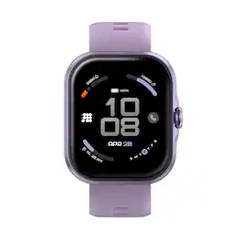 Cubitt - VIVA Lite Smartwatch with Built-in GPS, 1.85 AMOLED Display - Purple - (2025)