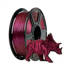 Flashforge - HS PLA Multicolor 3D Printer Filament-1.75mm-1kg (2.2 lbs) Spool - Abyssal Red
