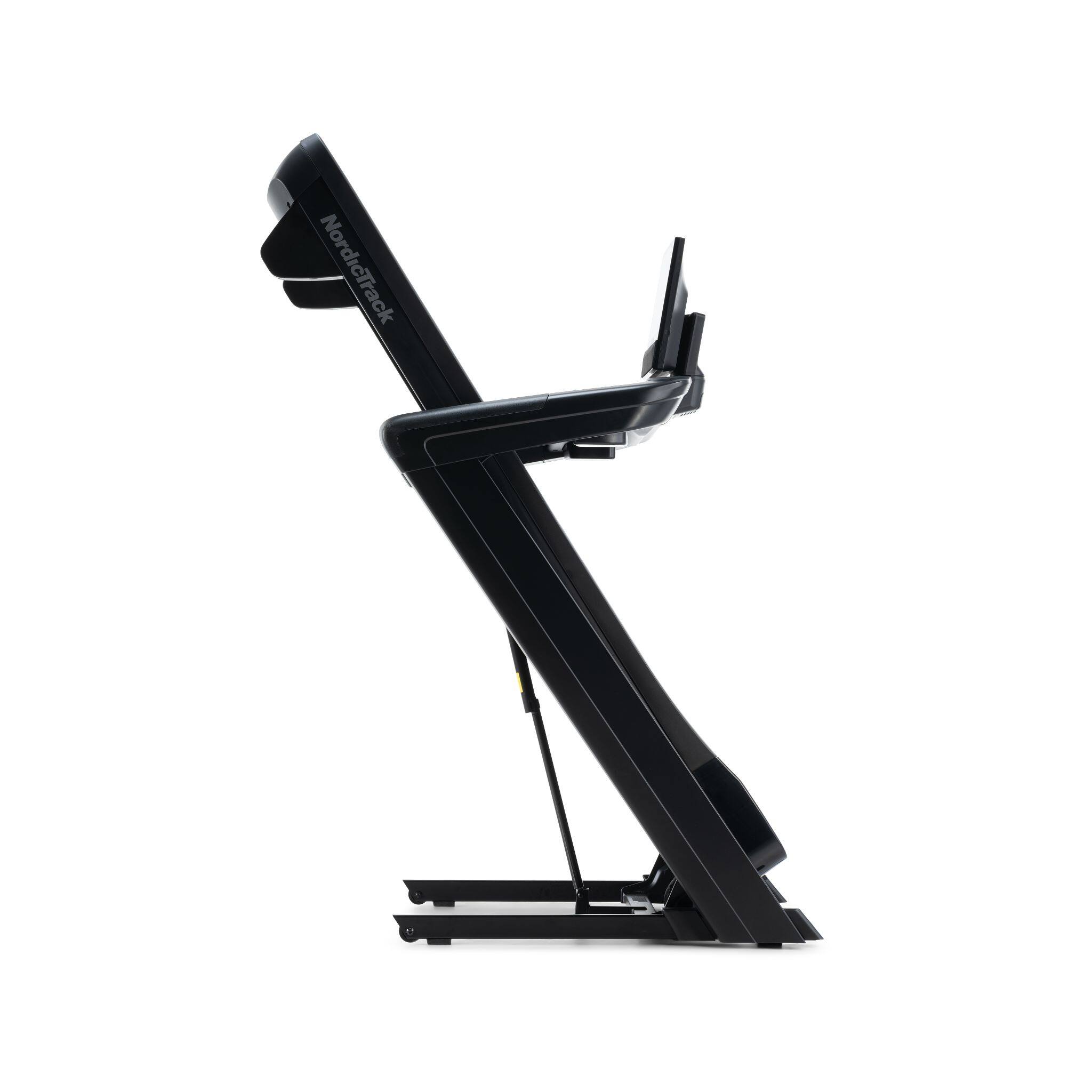 Alt View 1. NordicTrack - NordicTrack Commercial 1750 Treadmill with 16" Pivoting Touchscreen; Perfect for All Fitness Levels - Black.