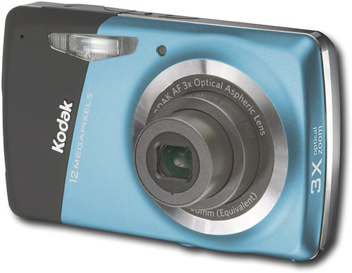 Kodak EasyShare M530 12 MP Digital Camera with 3X Wide Angle Optical Zoom and 2.7 Inch LCD Blue 