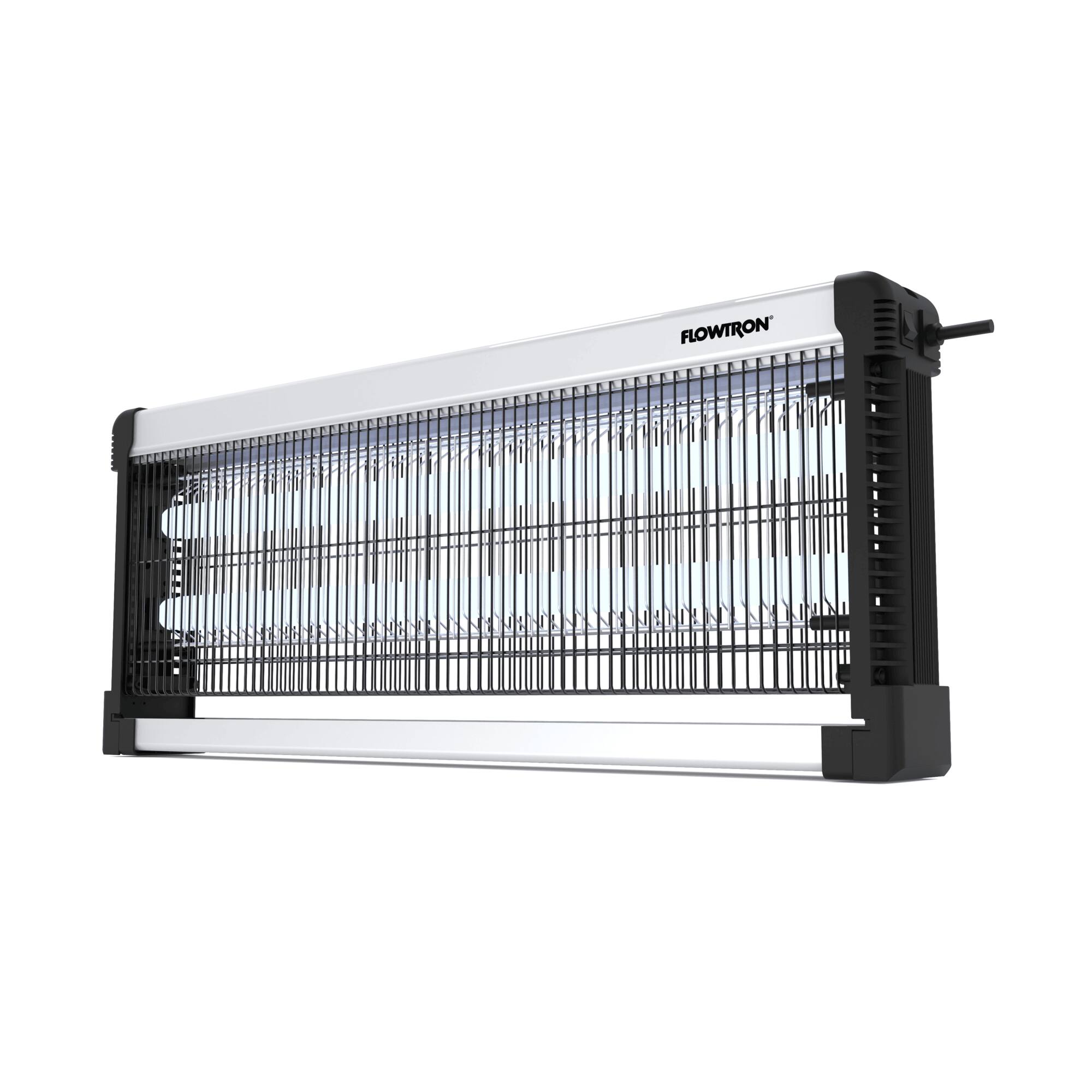 Alt View 2. Flowtron - Indoor Bug Zapper 3000V with LED Lamp, Trap, Power, Indoor/Outdoor Use - Black.