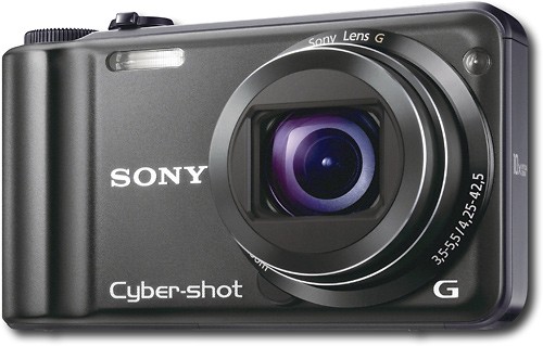 Sony Cyber-shot 14.1-Megapixel Digital Camera Black H55 Black - Best Buy