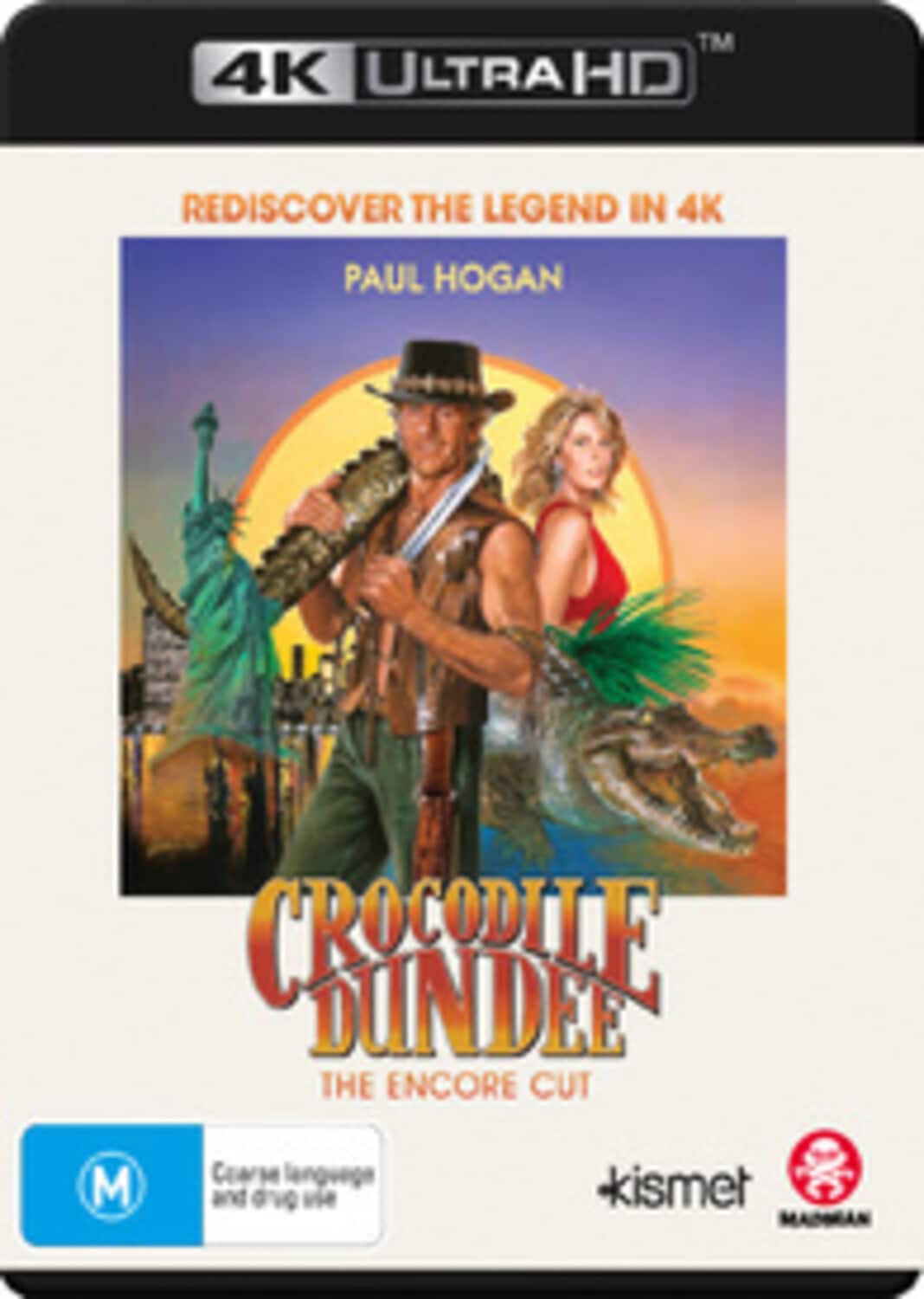 Crocodile Dundee (The Encore Cut Collector's Edition)  - 4K Blu-Ray