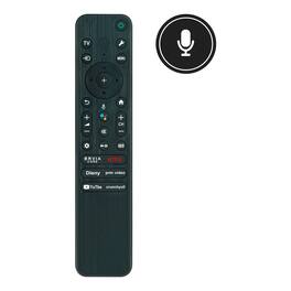 ZdalaMit - New RMF-TX810U Voice Remote Control Compatible with Sony 4K Ultra HD TV - Black