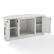 Alt View 4. Crosley Furniture - Camden Corner Fireplace Tv Stand For 50+ Inch Tv - White.