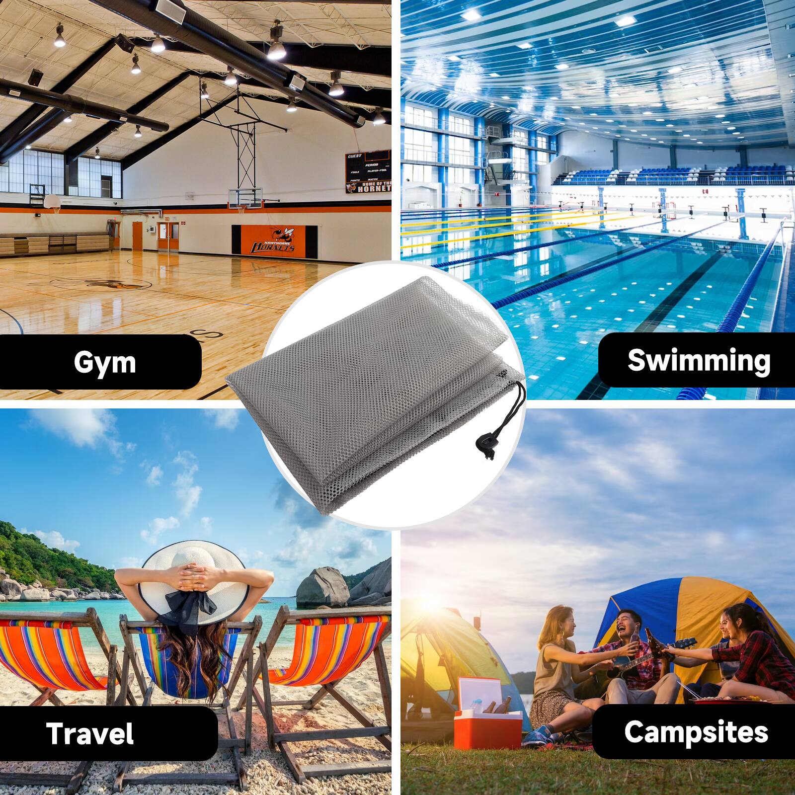 Gym, Swimming, Travel, Campsites