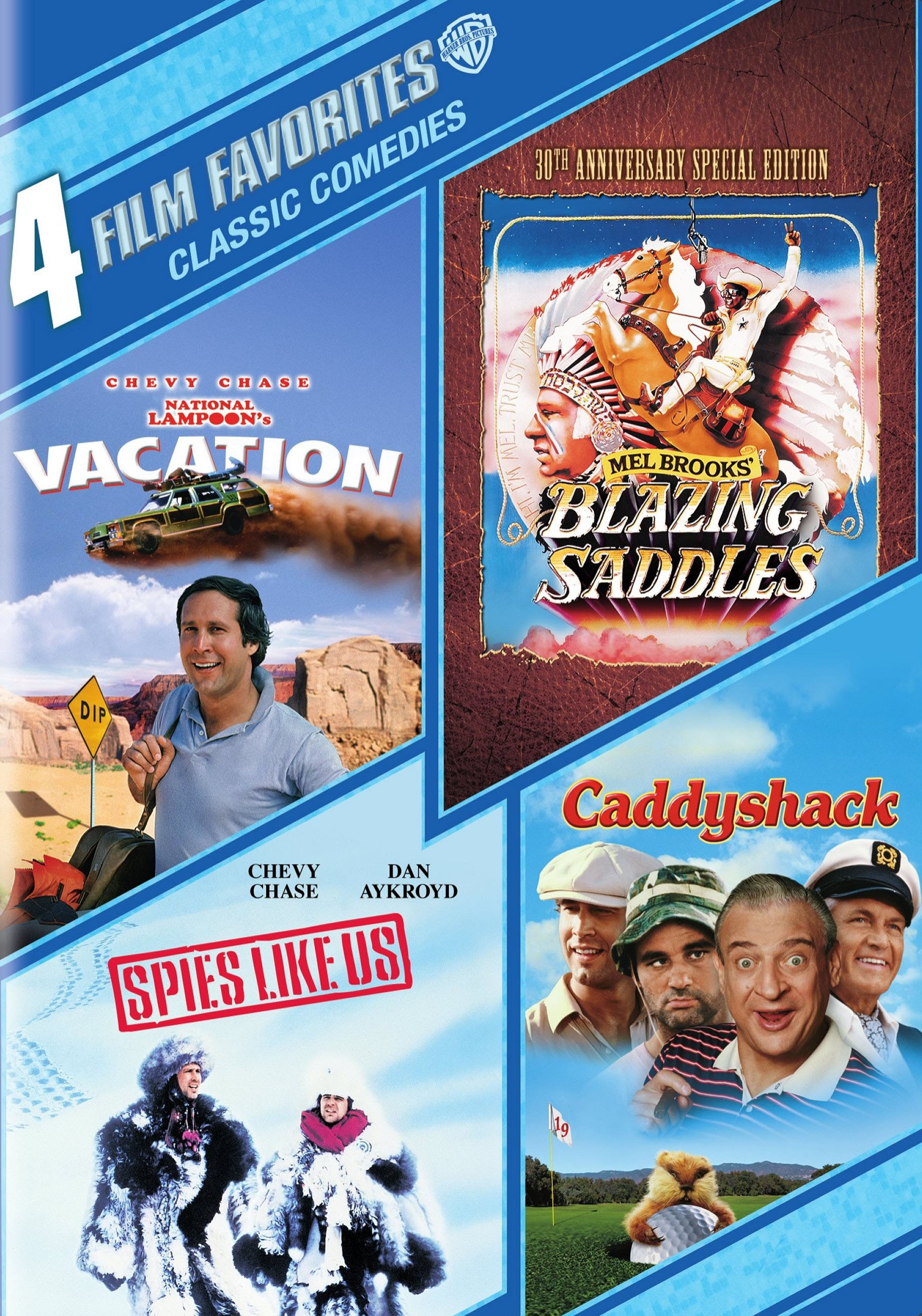 4 Film Favorites: Classic Comedies (dvd)