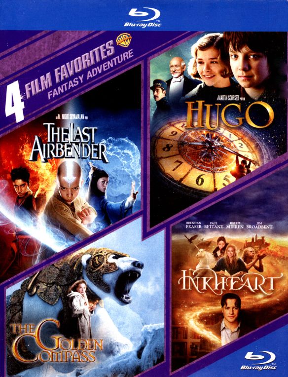  Fantasy Adventure: 4 Film Favorites [4 Discs] [Blu-ray]