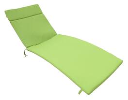 Ecooso - 1PCS Outdoor Chaise Lounge Cushion,Water-Resistant,100% Polyester Fabric, No Assembly Required(Without Chaise Lounge) - Green