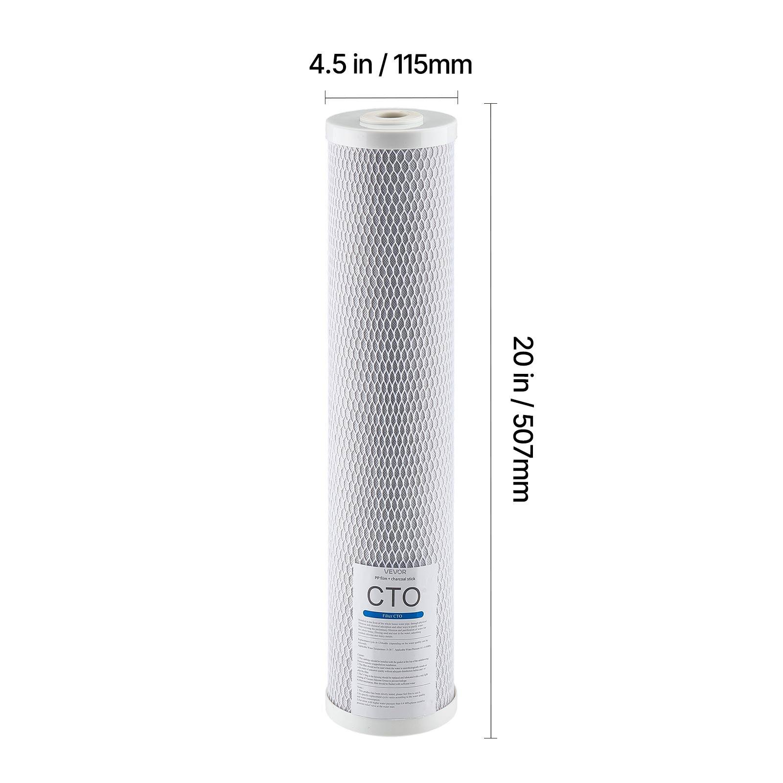 4.5 in / 115mm  
20 in / 507mm