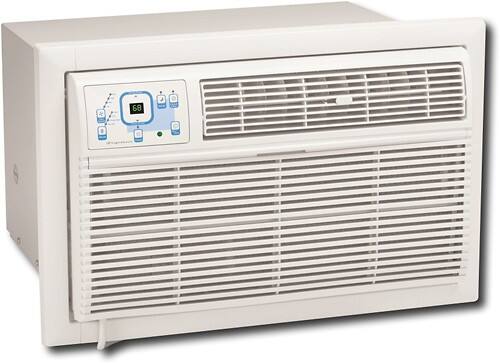 Angle Standard. Frigidaire - 10,000 BTU Thru-the-Wall Air Conditioner and 10,000 BTU Heater - White.
