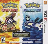 Front Zoom. Pokémon Omega Ruby and Pokémon Alpha Sapphire Dual Pack - Nintendo 3DS.