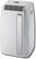 Angle Standard. DeLonghi - 12,000 BTU Portable Air Conditioner - White/Silver.