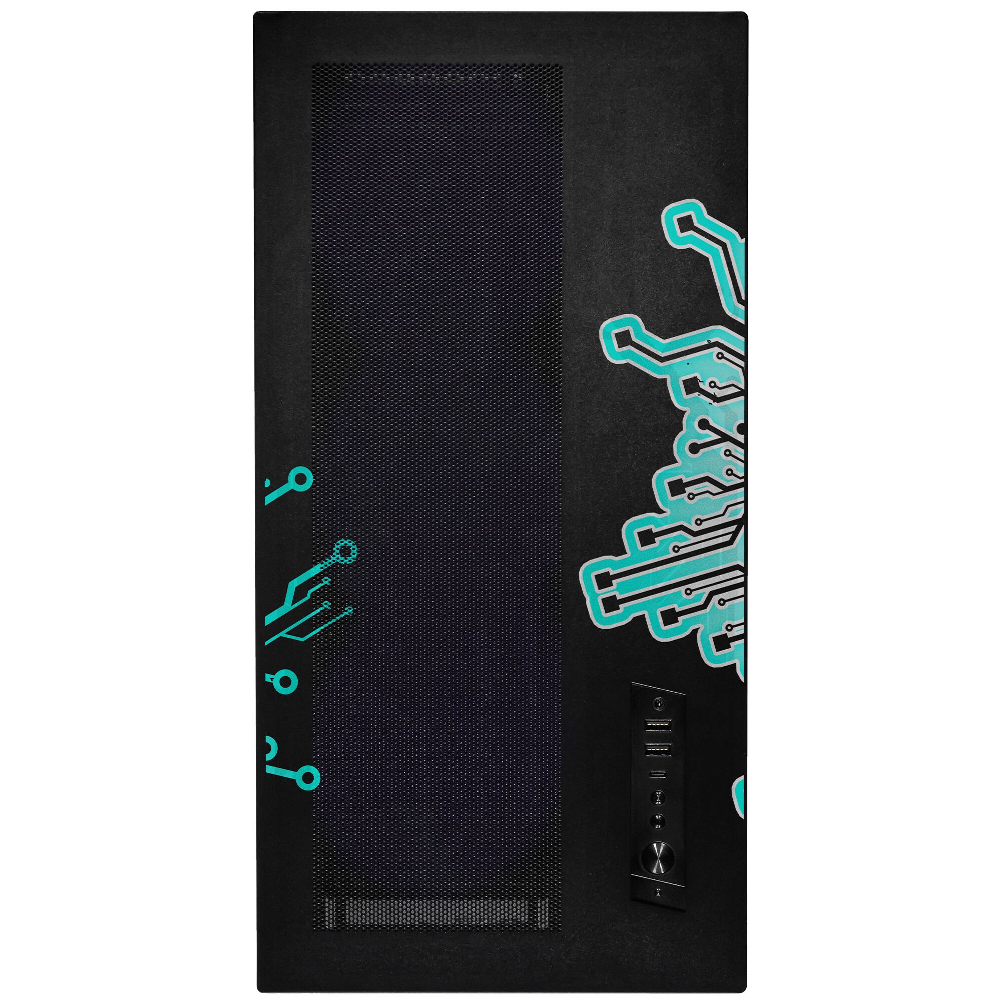 Back. CLX - CLX Horus Gaming Desktop - Intel Core Ultra 9 285K - 64GB DDR5 Memory - GeForce RTX 5070 Ti - 2TB NVMe M.2 SSD, 6TB HDD - Black.