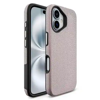 Front. Entronix - Entronix Shockproof Case for iPhone 17 - Anti-Slip and Durable Protection - Pink.