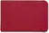 Back Standard. MacCase - Premium Leather Laptop Sleeve - Red.