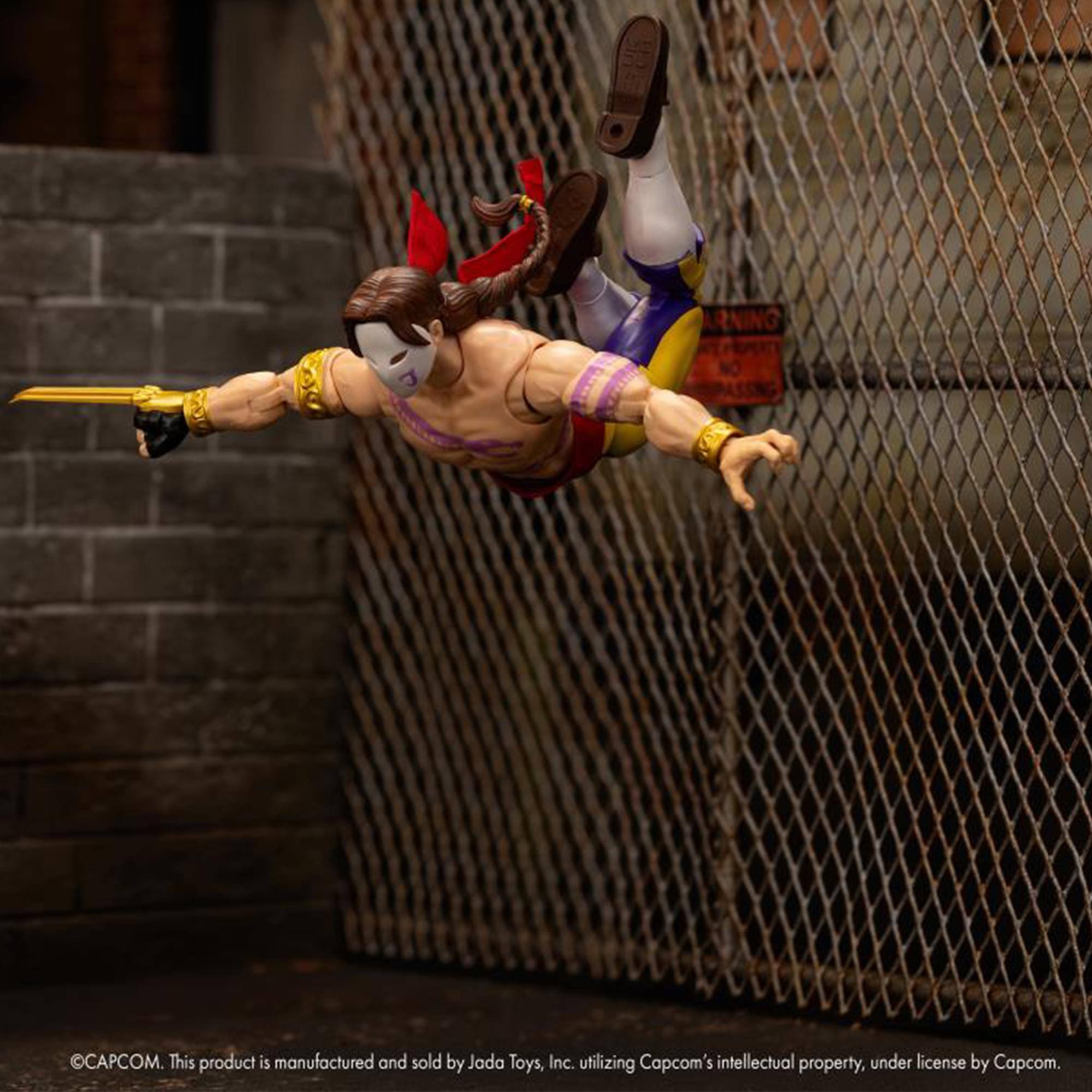 Jada Toys Street Fighter II Vega 1:12 Action Figure Collectibles 