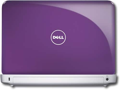 Front Standard. Dell - Inspiron Mini Netbook with Intel® Atom™ Processor - Passion Purple.