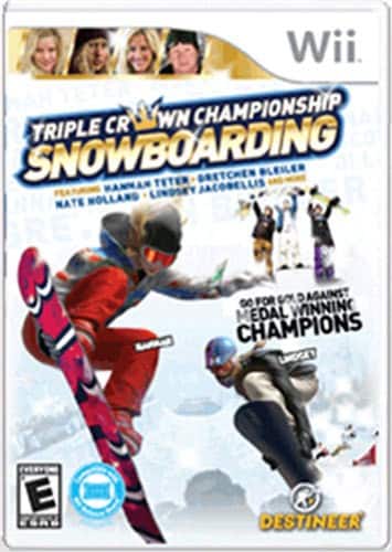 Front Standard. Triple Crown Championship Snowboarding - Nintendo Wii.
