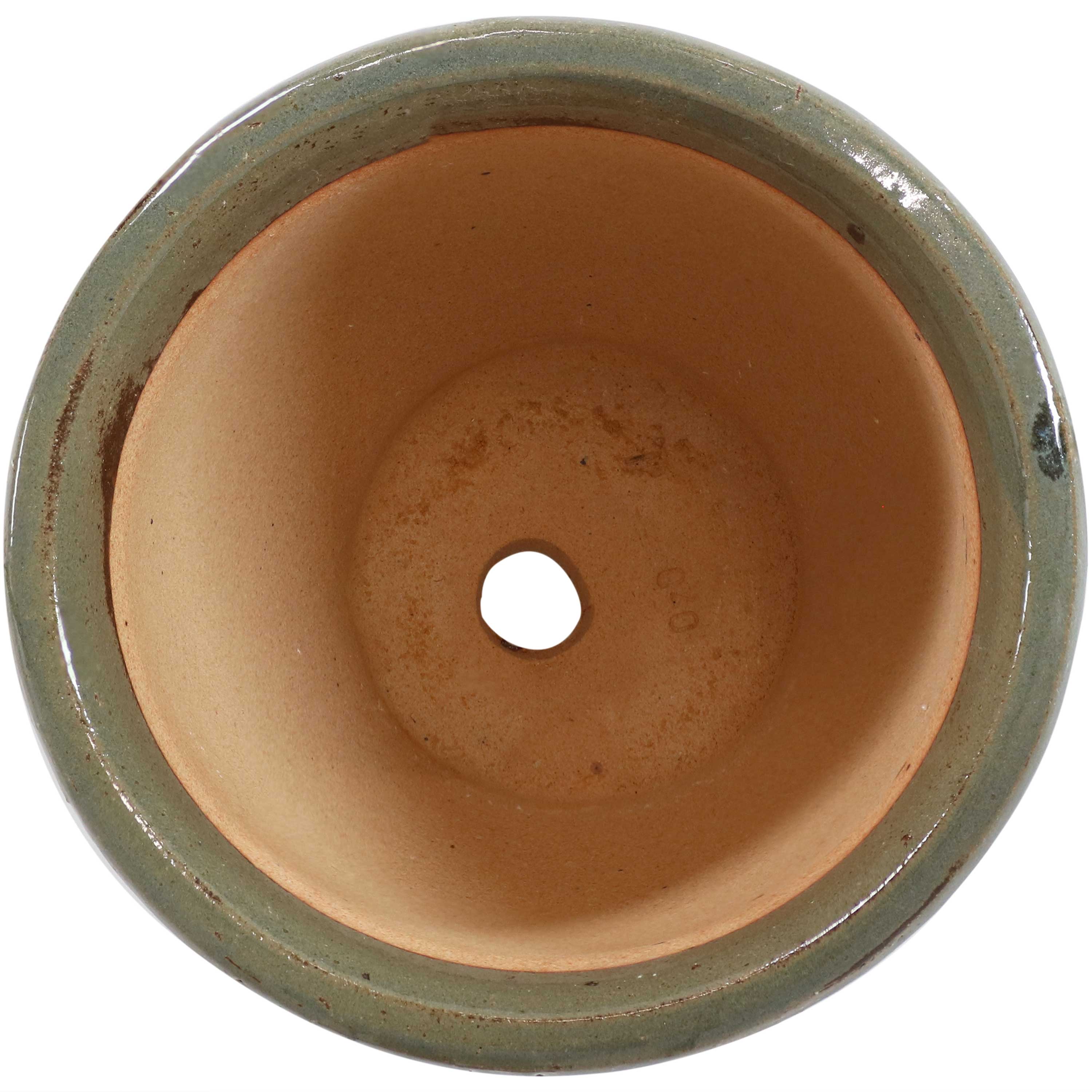 Alt View 10. Sunnydaze - 9 in Studio Glazed Ceramic Planter - Set of 2 - Gray.