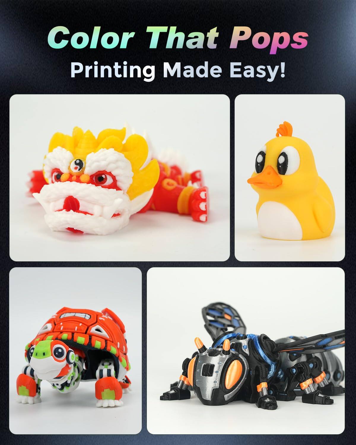 Color That Pops  
Printing Made Easy!