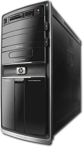 Angle Standard. HP - Refurbished Pavilion Elite Desktop with AMD Phenom™ II X4 Processor.