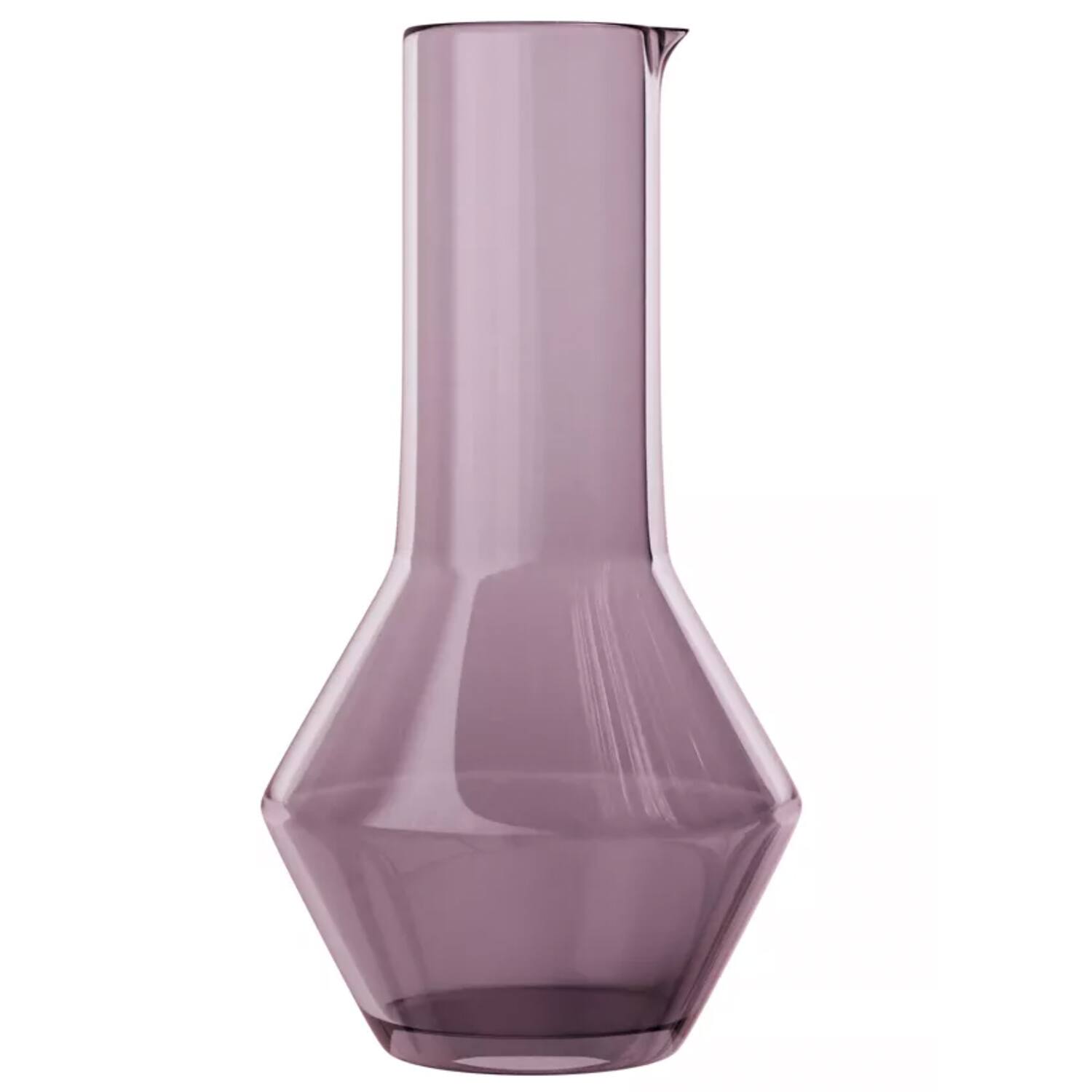 Angle. Jay Import - Plum Carafe With Tumbler - Purple.