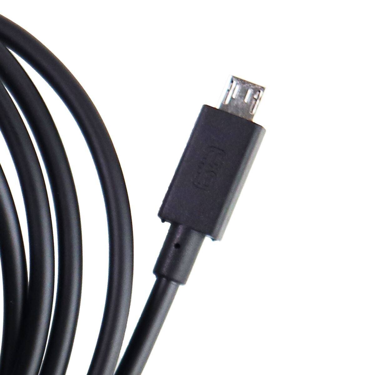 Alt View 1. PureGear - 12W (5V/2.4A) 5-Foot Micro USB Wall Charger - Black.