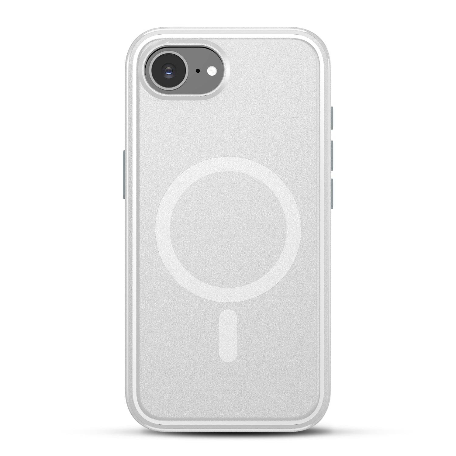 Front. Echelon - Fuse Series w/ MagSafe Case for Apple iPhone 17e / 16e - White - White.