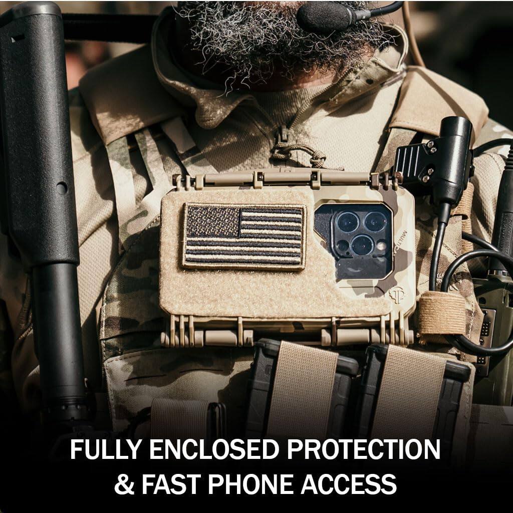 FULLY ENCLOSED PROTECTION & FAST PHONE ACCESS
