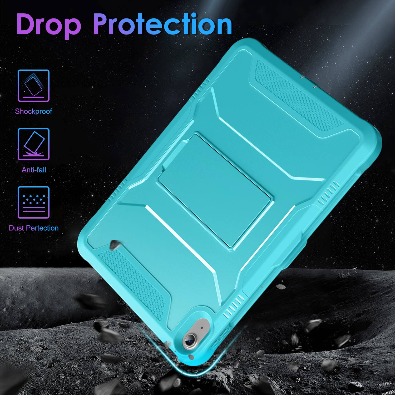 Drop Protection

- Shockproof
- Anti-fall
- Dust Protection